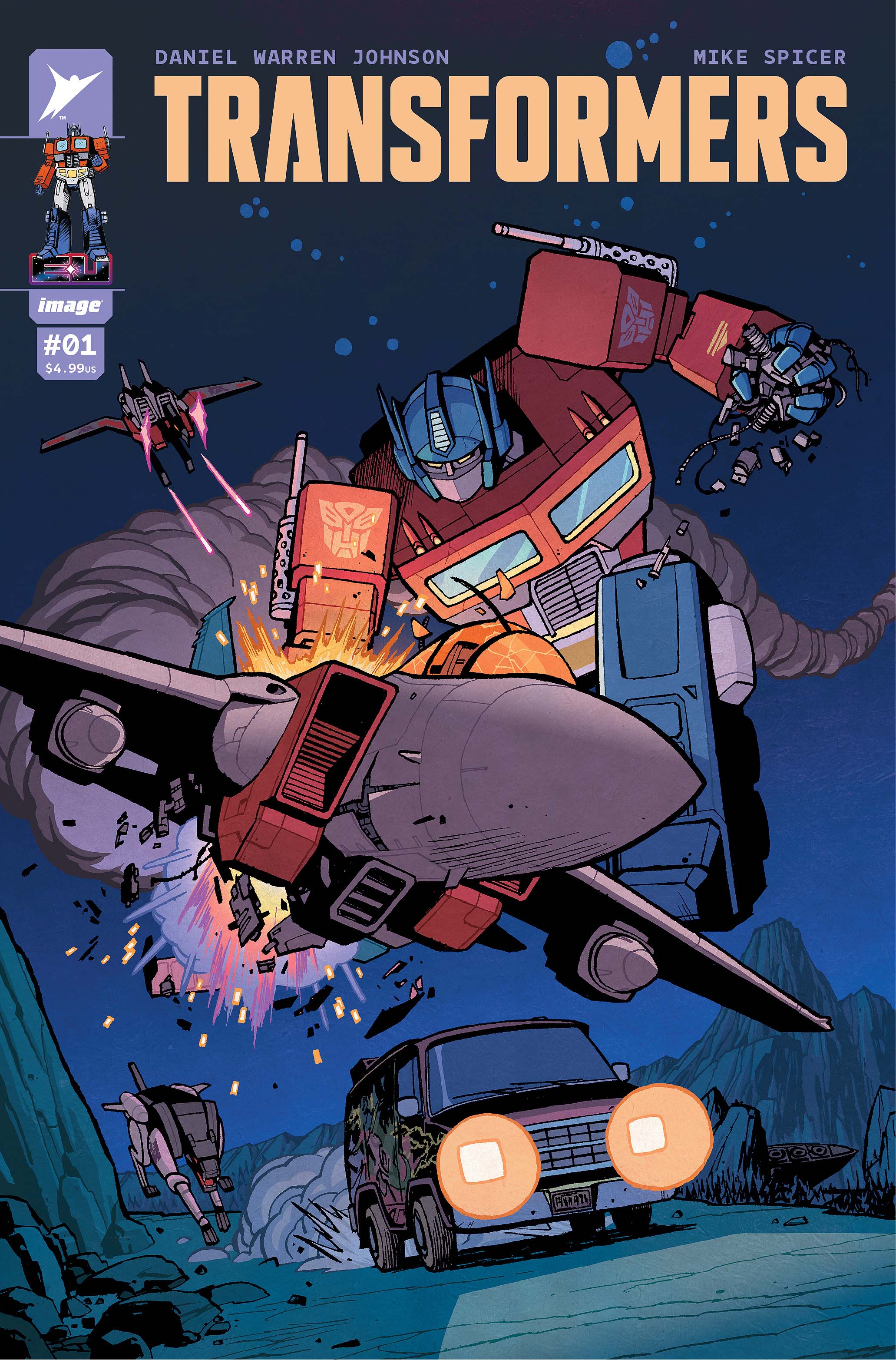 "Transformers" #1 Cover RGB