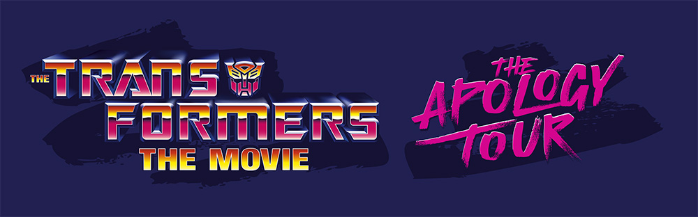 "Transformers: The Movie Apology Tour Logo"