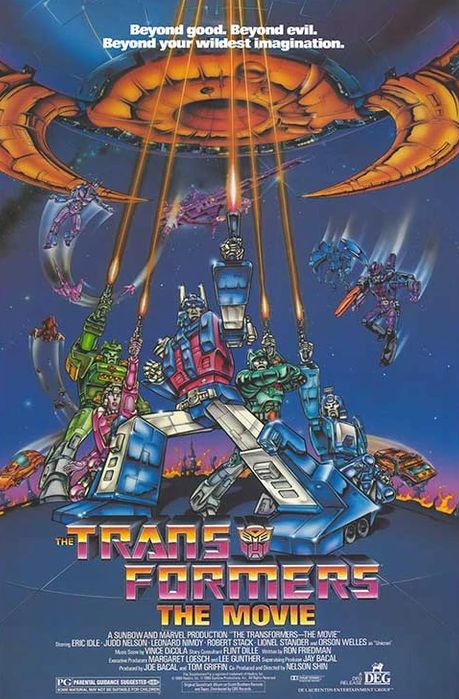 The Transformers The Movie (1986) Poster