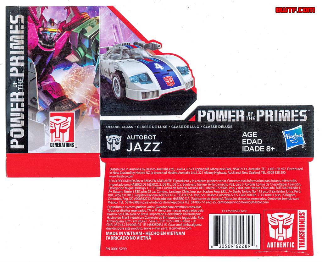 "Generations" Power of the Primes Autobot Jazz Toy Review Ben's World