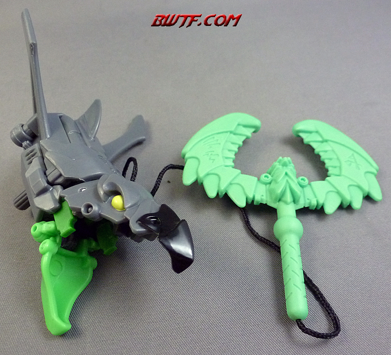 "Blackbeak with grapple extended"