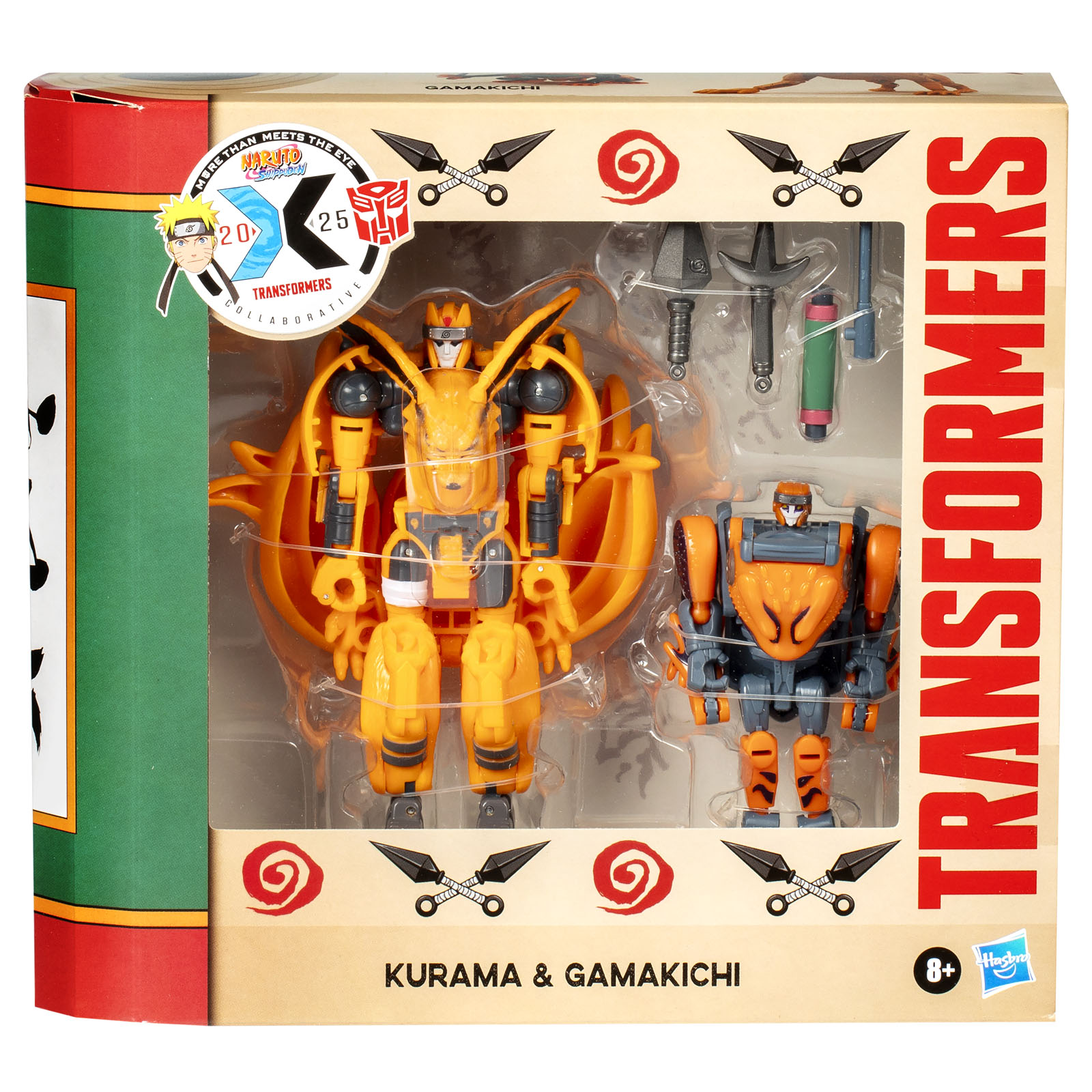"Collaborative" Transformers x Naruto In Box