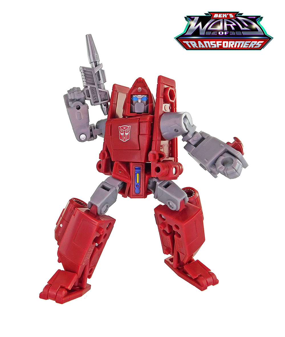 "Robot Mode (Holding Blaster)"