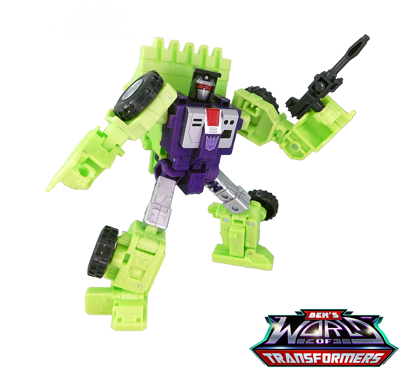 "Robot Mode (Holding Blaster)"