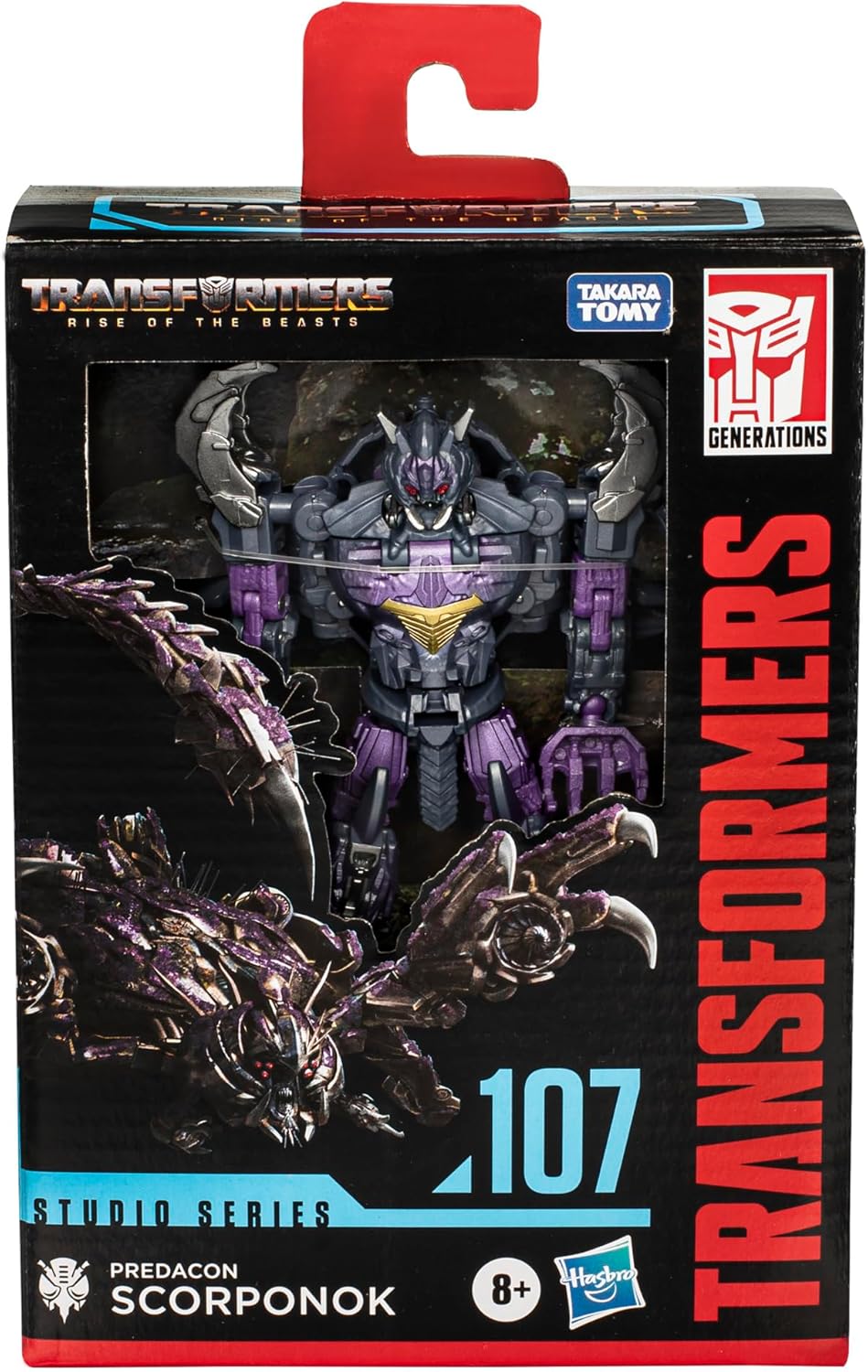 Studio Series Scorponok In Box (Stock Photo)
